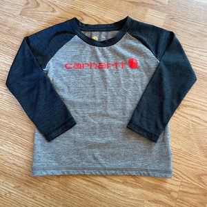 Boys Carhartt long sleeve tshirt